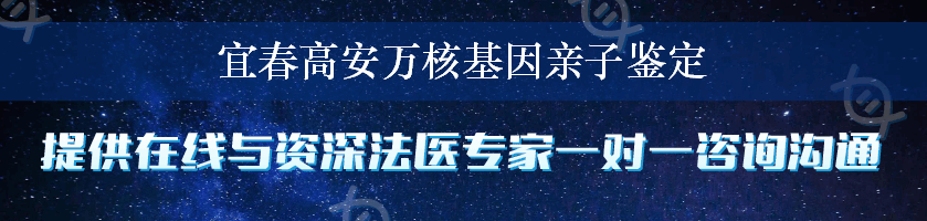 宜春高安万核基因亲子鉴定